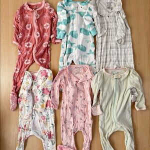 Magnetic me / girls’ footie pajamas